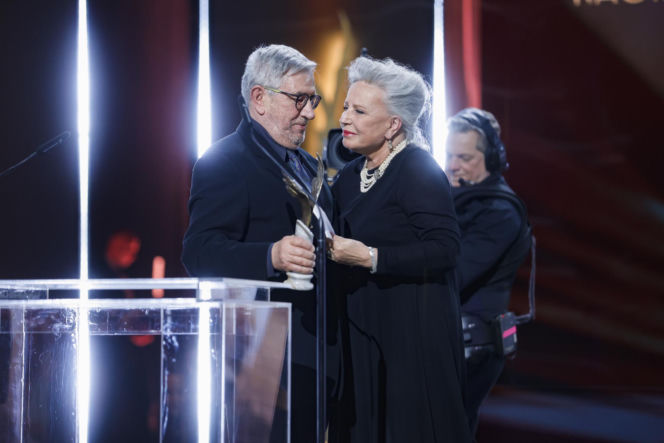 Magda Zawadzka, Anna Seniuk, Krystyna Janda na gali Orłów 2026