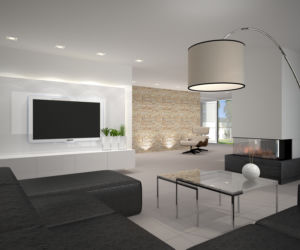 Projekt wnętrza domu w stylu Bauhaus zdjecie 6