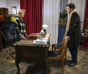 Barwy szczęścia, odcinek 2638. Rafał Zaborski (Wojciech Solarz), Bożena (Marieta Żukowska)