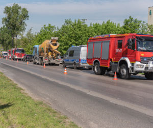 Kolizja na ulicy Lwowskiej w Tarnowie