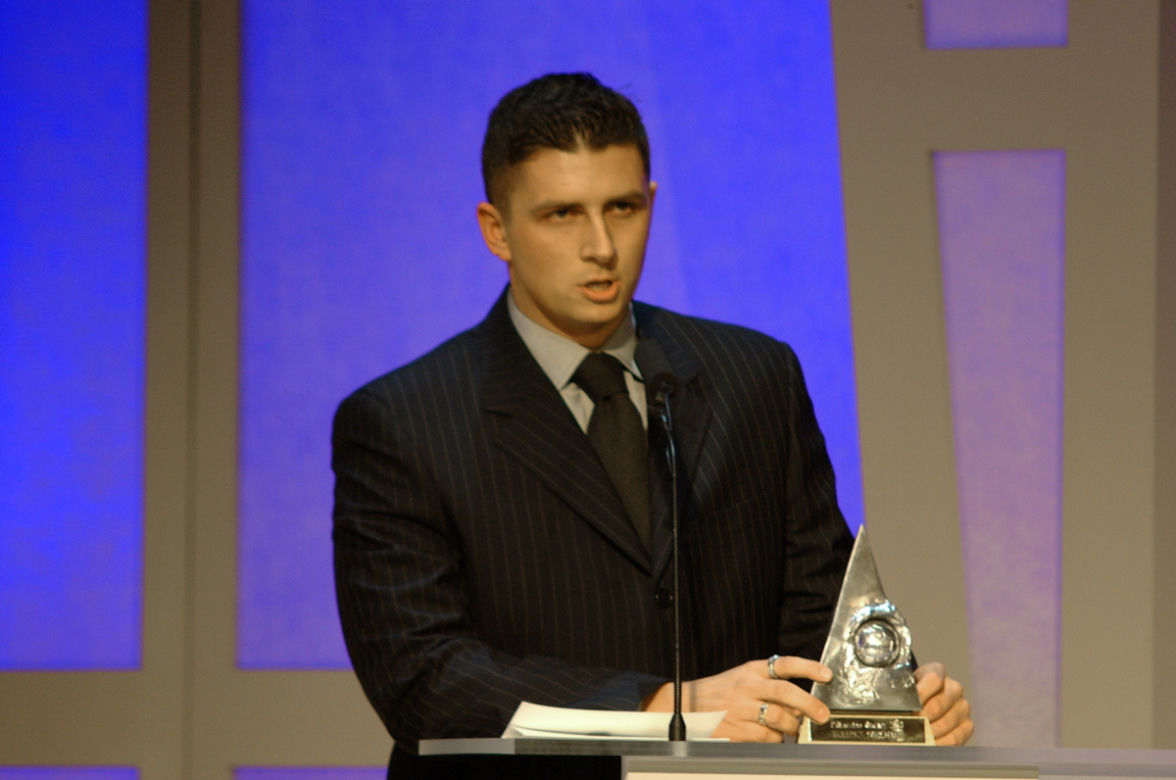 Mateusz Borek w 2003 roku