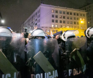 Barbara Nowacka w marszu kobiet w kolejnym dniu protestu