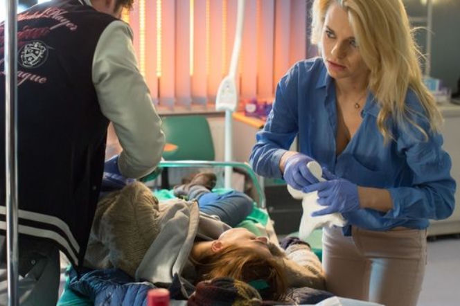 Na dobre i na złe odc. 638. Agata (Emilia Komarnicka), Katarzyna (Magdalena Czerwińska)