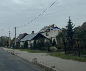 Nowy dom Wesołowskich. Poprzedni został zniszczony podczas akcji przeciw rosyjskim dronom