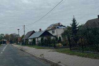 Nowy dom Wesołowskich. Poprzedni został zniszczony podczas akcji przeciw rosyjskim dronom