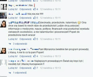 Widzowie krytykują Annę Popek
