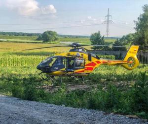 Okropna tragedia pod Krakowem. Mężczyzna został zgnieciony przez śmieciarkę