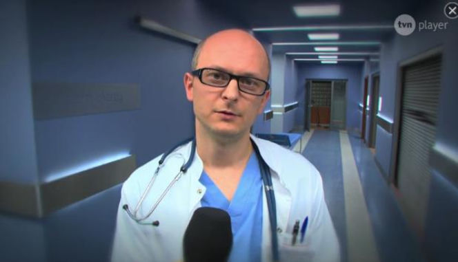 Lekarze po godzinach odc. 1. Łukasz Wielecki (Marcin Tyrol)