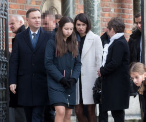 Prezydent z Martą na Wawelu