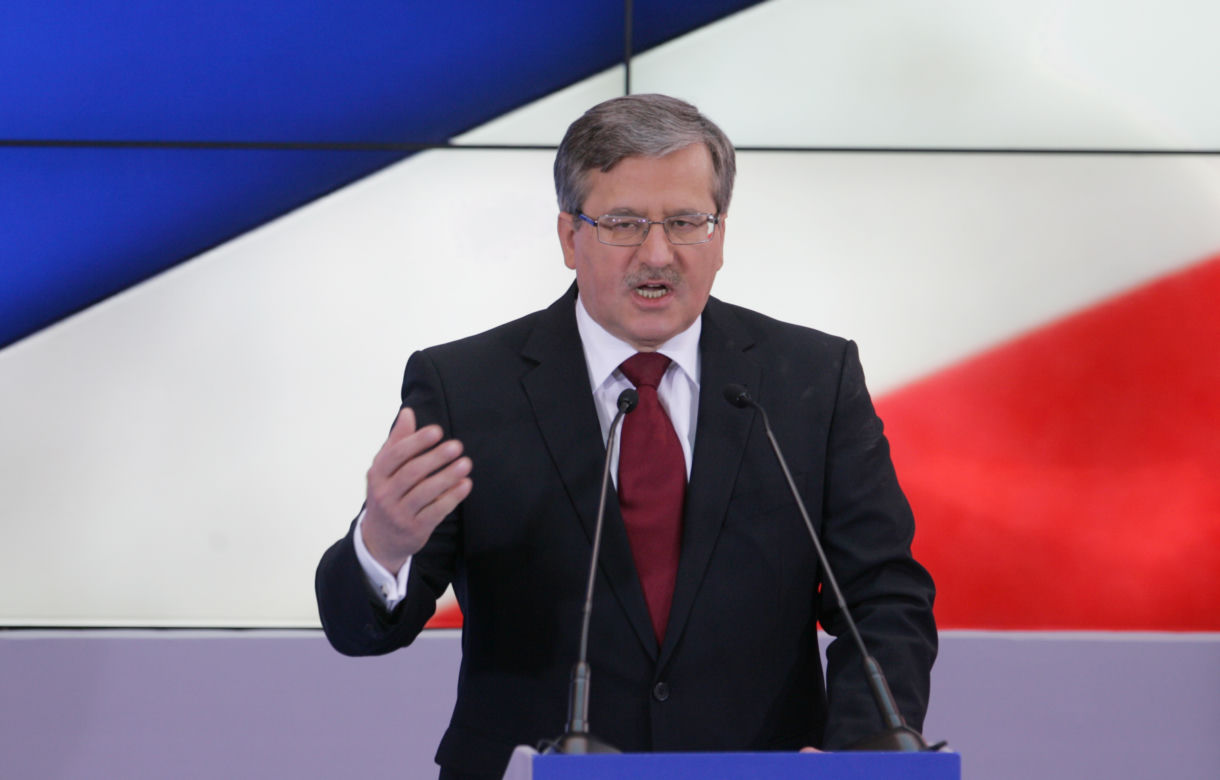 Bronisław Komorowski wygrał prawybory w PO