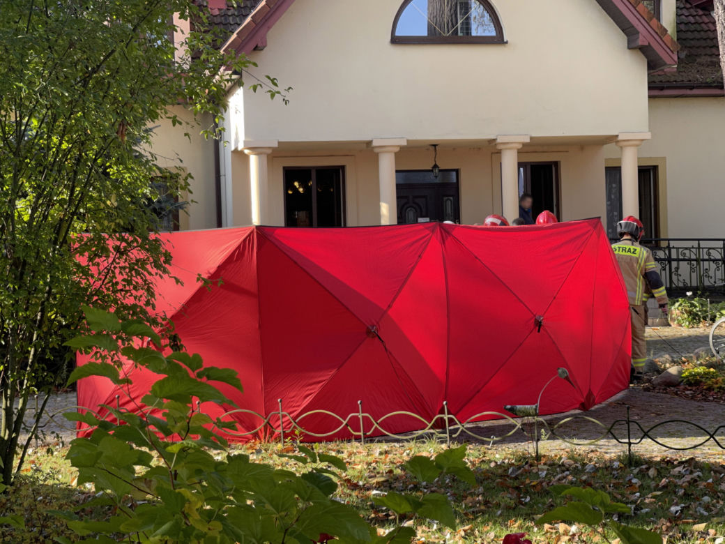 Pożar w Siennicy. Nie żyje dwóch pensjonariuszy domu opieki