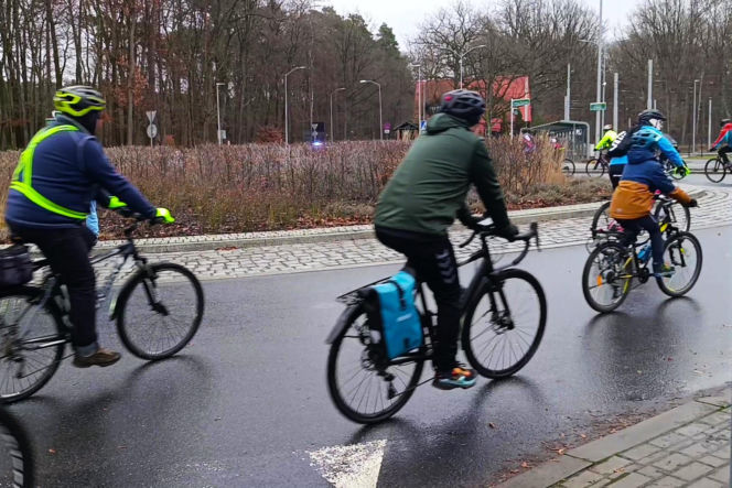 Noworoczny rajd rowerowy