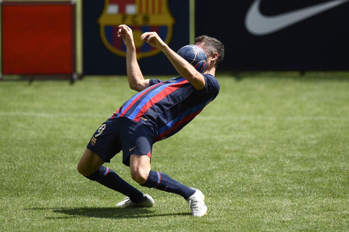 Oficjalna prezentacja Roberta Lewandowskiego w barwach FC Barcelona