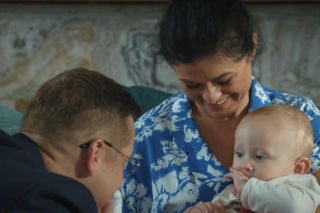 M jak miłość odc. 1903. Antoś (Mark Myronenko), Kinga (Katarzyna Cichopek), Piotrek (Marcin Mroczek)