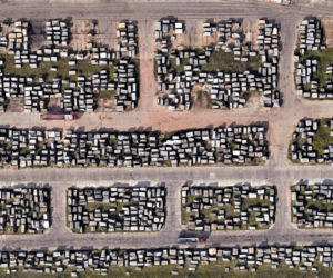Szczecin w szczególe według Google Earth