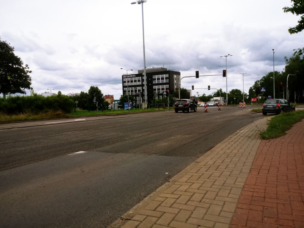 Roboty drogowe i utrudnienia w centrum Olsztyna