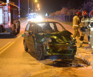 Wypadek w Grudziądzu. Sprawca miał prawie 2 promile