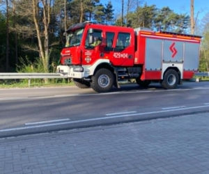 Pożar w woj. lubelskin