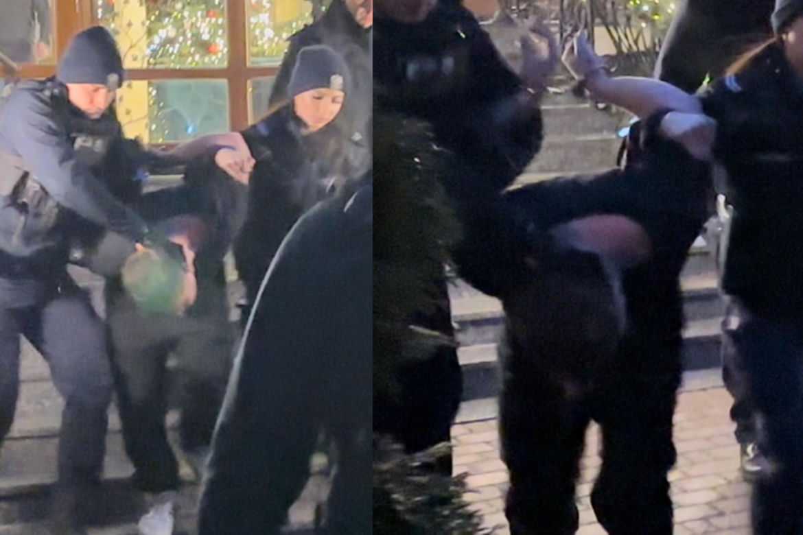 Daniel Martyniuk skuty w kajdanki i wyprowadzony z hotelu