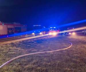 INFERNO w Żabnie! Sześć jednostek straży pożarnej walczyło z płomieniami