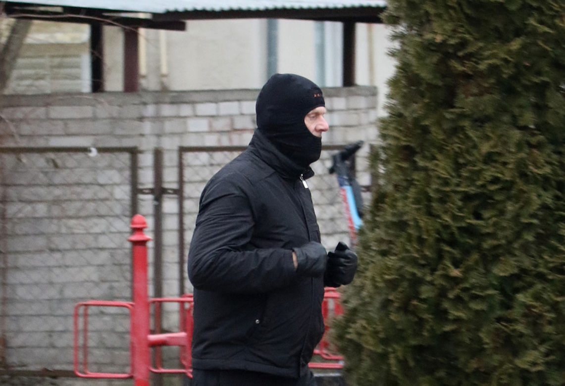 Tusk ostro dba o formę. Intensywnie ćwiczy