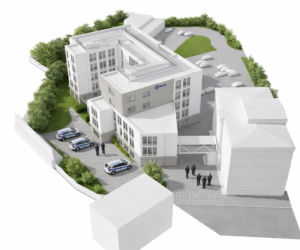 Kilka pięter i podziemny parking. Komenda Miejska Policji w Lesznie będzie rozbudowana