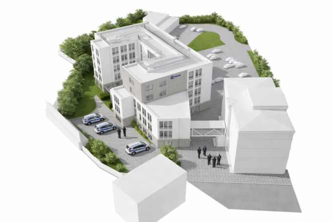 Kilka pięter i podziemny parking. Komenda Miejska Policji w Lesznie będzie rozbudowana