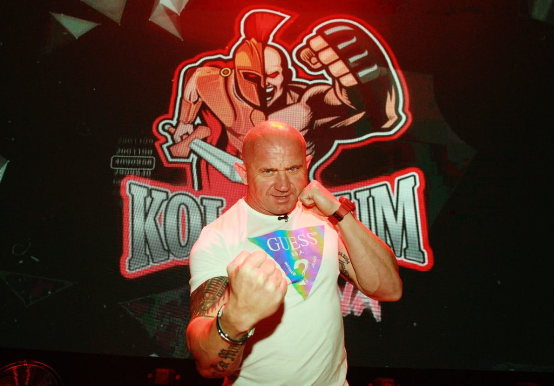 Krystian Pudzianowski w Arenie Koloseum