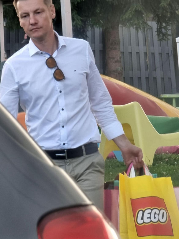 Marcin Mroczek przerwał pielgrzymkę już po pierwszym dniu, by pędzić do synka