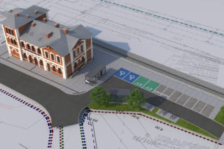 Perła architektury odzyska blask. PKP ujawnia plany modernizacji zabytkowego dworca w Olkuszu