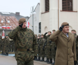 1 Podlaska Brygady Obrony Terytorialnej. Pierwsza przysięga terytorialsów w 2019 roku.