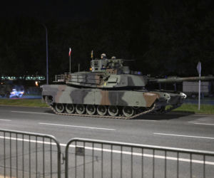 Nocna próba defilady wojskowej w Warszawie 2