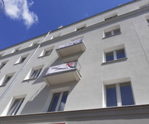Na ul. Lipowej pojawiły się banery przeciwko wycince