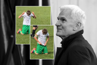 Syn Jacka Magiery zrobił to po golu. Gest, który rozdziera serca