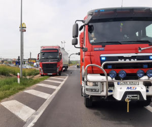 Wypadek na DK 10 w Nakle nad Notecią! Jedna osoba poszkodowana [ZDJĘCIA]