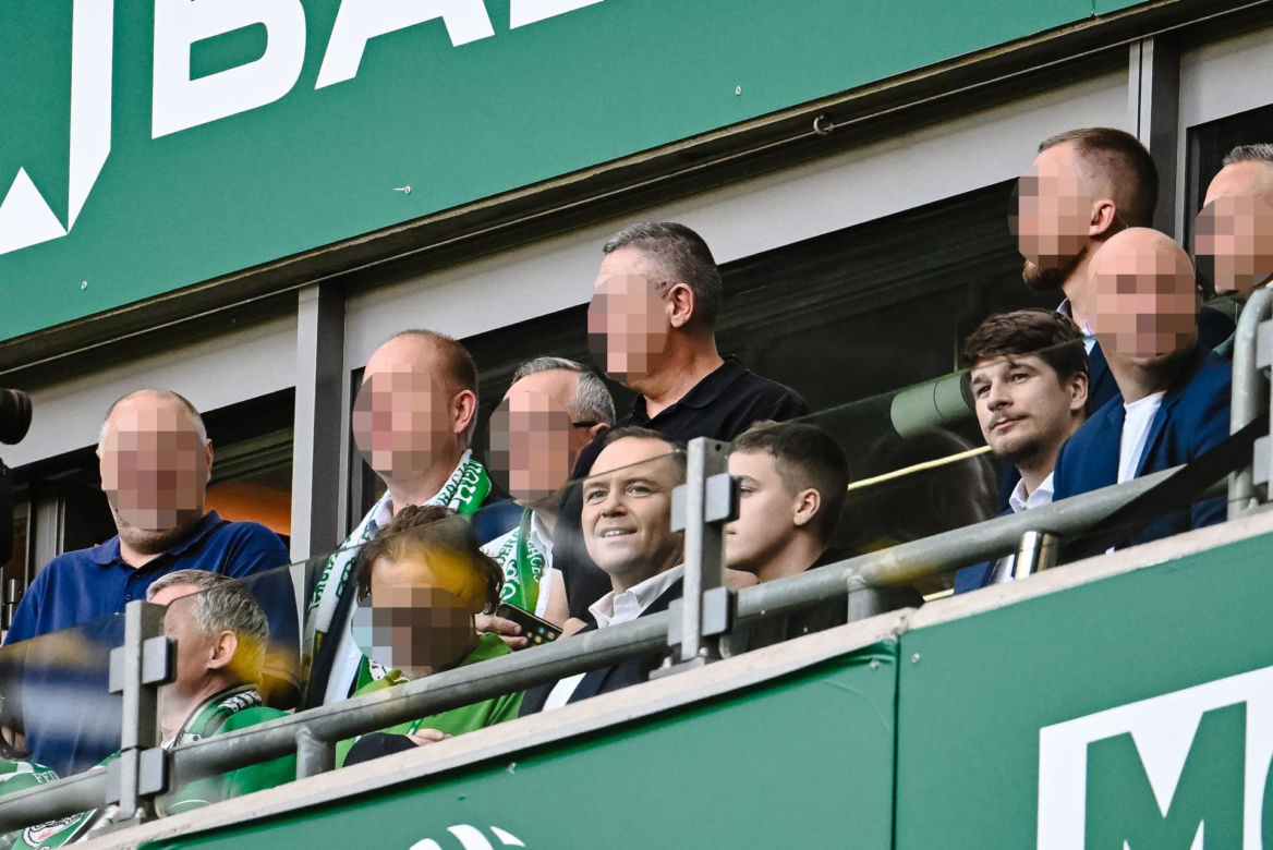 Karol Nawrocki na meczu Lechia Gdańsk - Motor Lublin. Prezydent poszedł do młyna! 