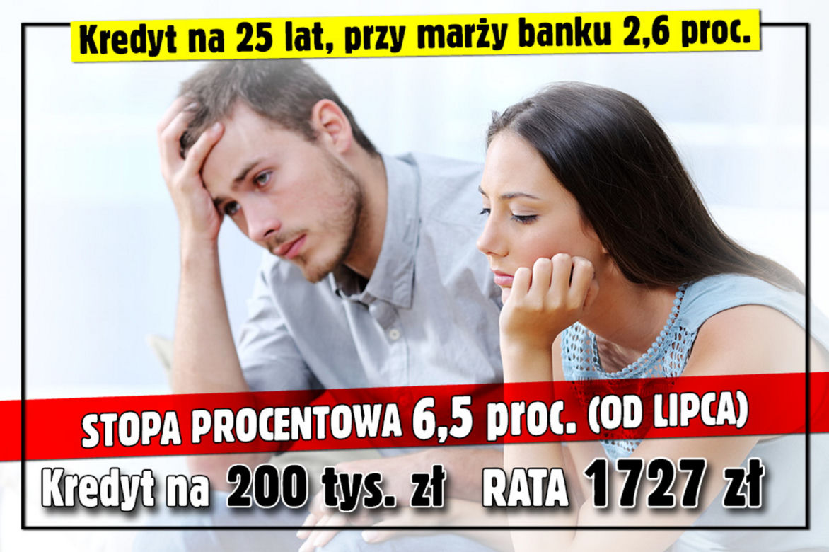 Raty kredytów od lipca