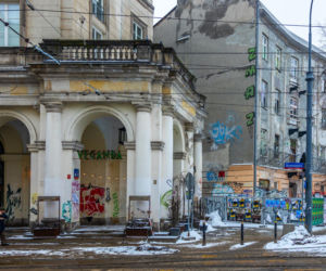 Graffiti w centrum Warszawy w 2026 r.