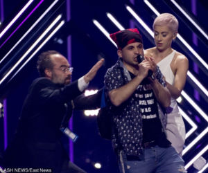 Eurowizja 2018. Niebezpieczny incydent w czasie finału
