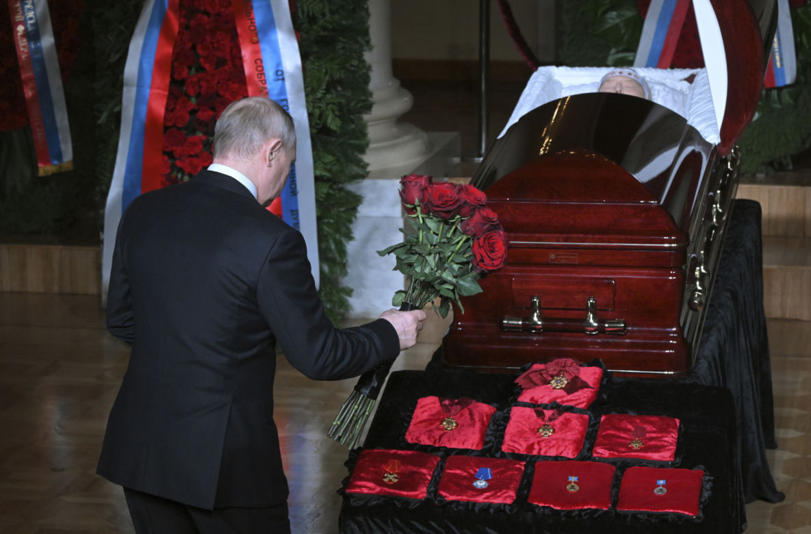 Pogrzeb Władimira Żyrinowskiego. Pożegnał go sam Putin