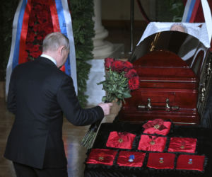Pogrzeb Władimira Żyrinowskiego. Pożegnał go sam Putin