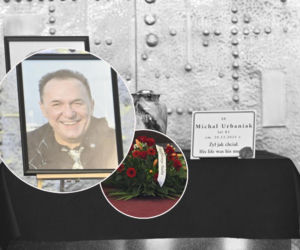 Pogrzeb Michała Urbaniaka. Wspaniałe pożegnanie 18 dni po śmierci. Pojawili się mundurowi!