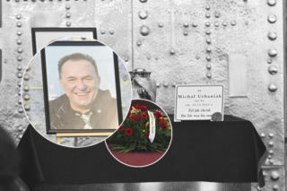 Pogrzeb Michała Urbaniaka. Wspaniałe pożegnanie 18 dni po śmierci. Pojawili się mundurowi!