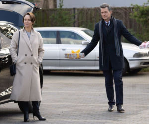 Na dobre i na złe odc. 797. Andrzej Falkowicz (Michał Żebrowski), Kasia Smuda (Ilona Ostrowska)
