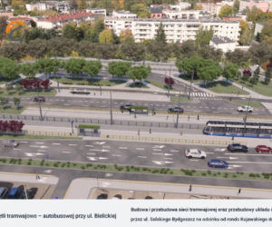 Wizualizacje trasy tramwajowej na Szwederowo w Bydgoszczy