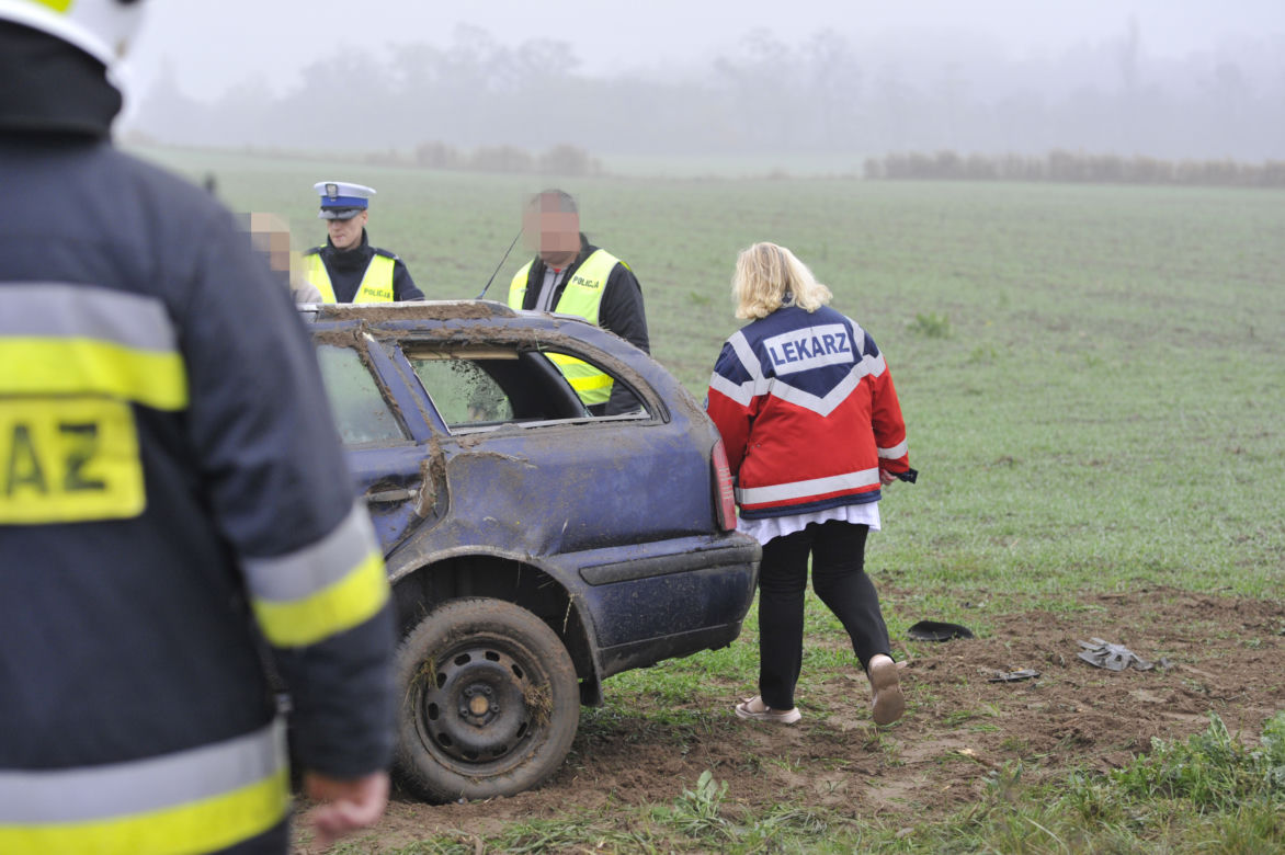 Policja bada przyczynę śmiertelnego wypadku w Głodowie, w którym zginął mieszkaniec gminy Lipno