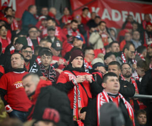 Widzew Łódź - Lech Poznań: Zdjęcia kibiców i zawodników z meczu 24. kolejki PKO BP Ekstraklasy