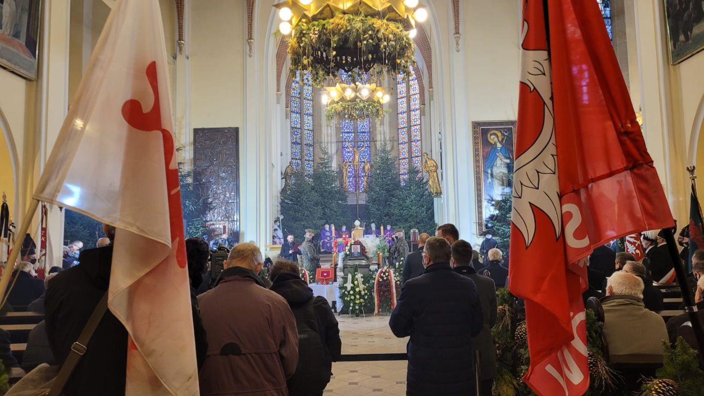 Pogrzeb Andrzeja Rozpłochowskiego w Katowicach