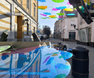 Ozdoby w centrum Leszna