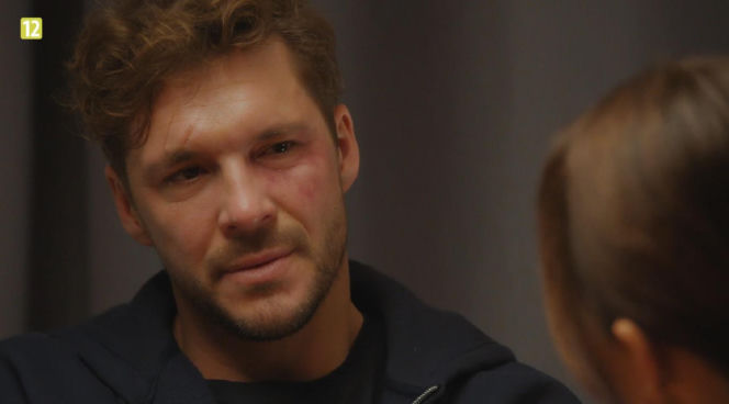 M jak miłość odc. 1923. Marcin (Mikołaj Roznerski), Martyna (Magdalena Turczeniewicz)